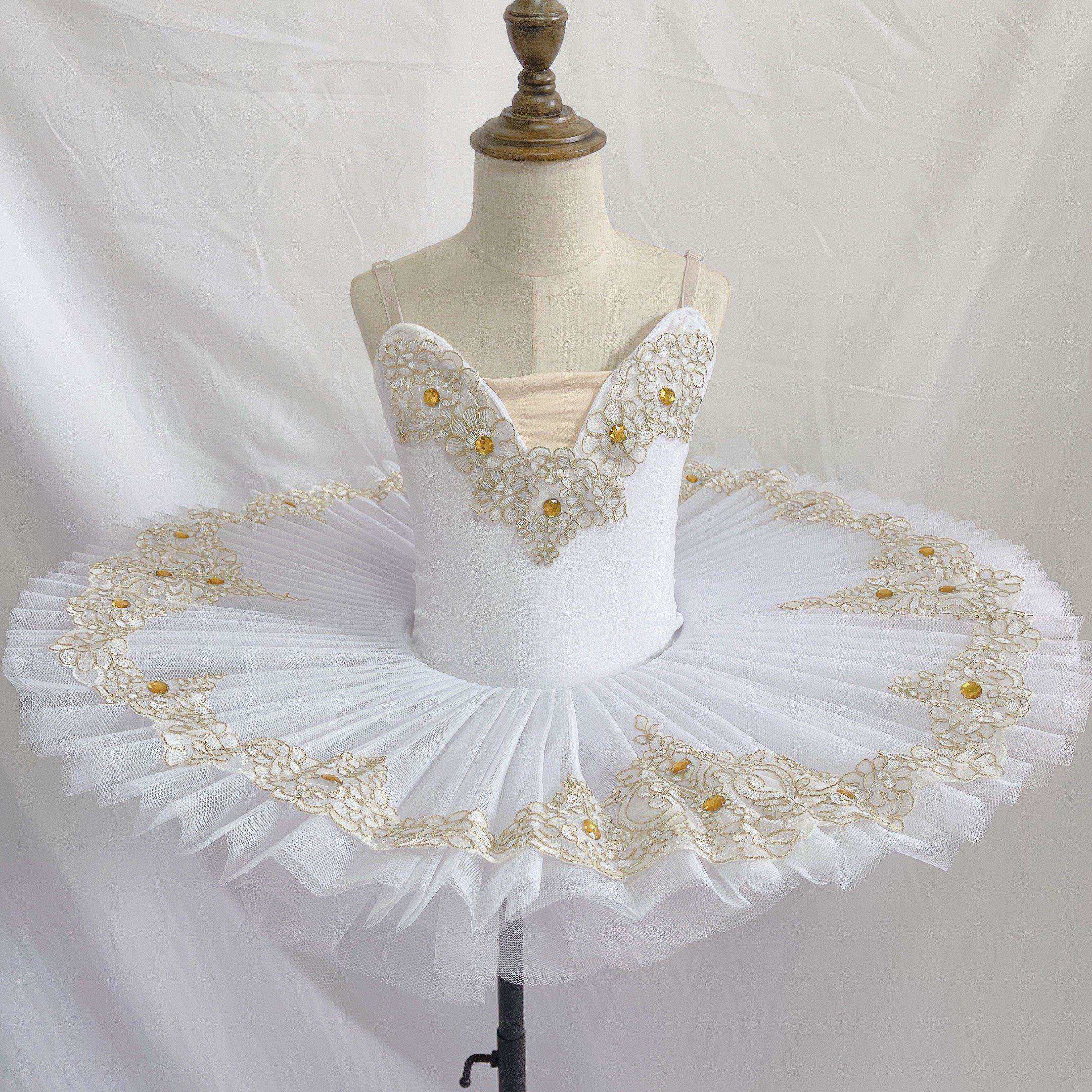 乐暇士芭蕾舞裙tutu裙新款女童芭蕾舞裙演出服儿童吊带蓬蓬纱裙专业