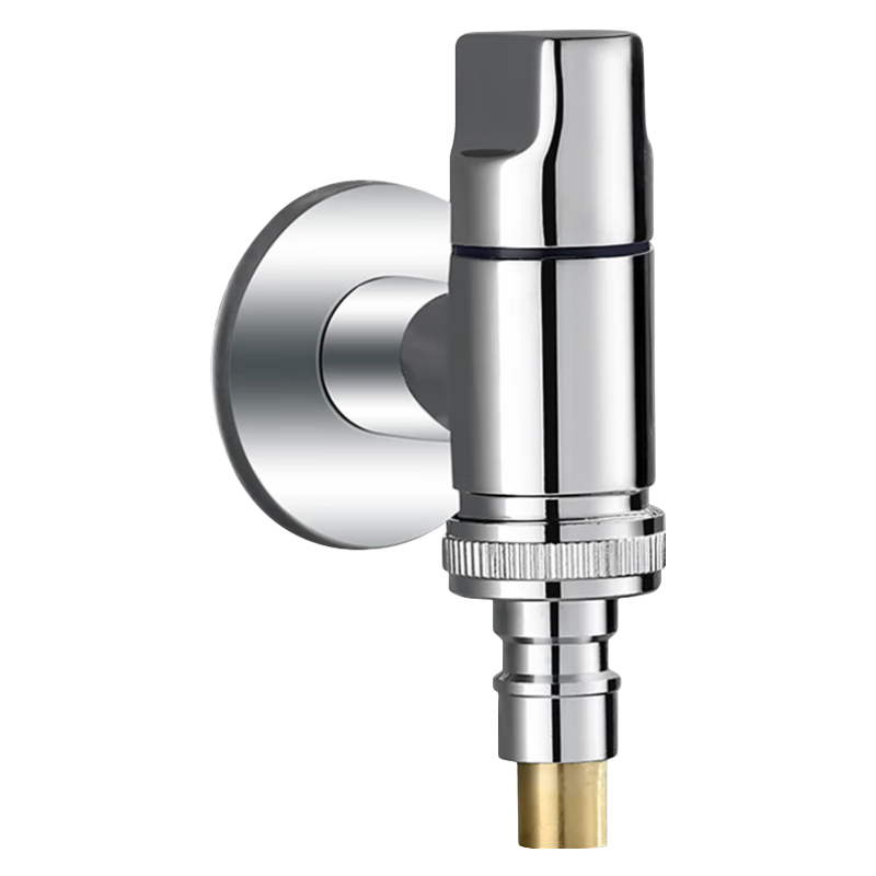 全铜洗衣机水龙头家用自动止水阀专用卡扣式水嘴接头46分通用龙头 39