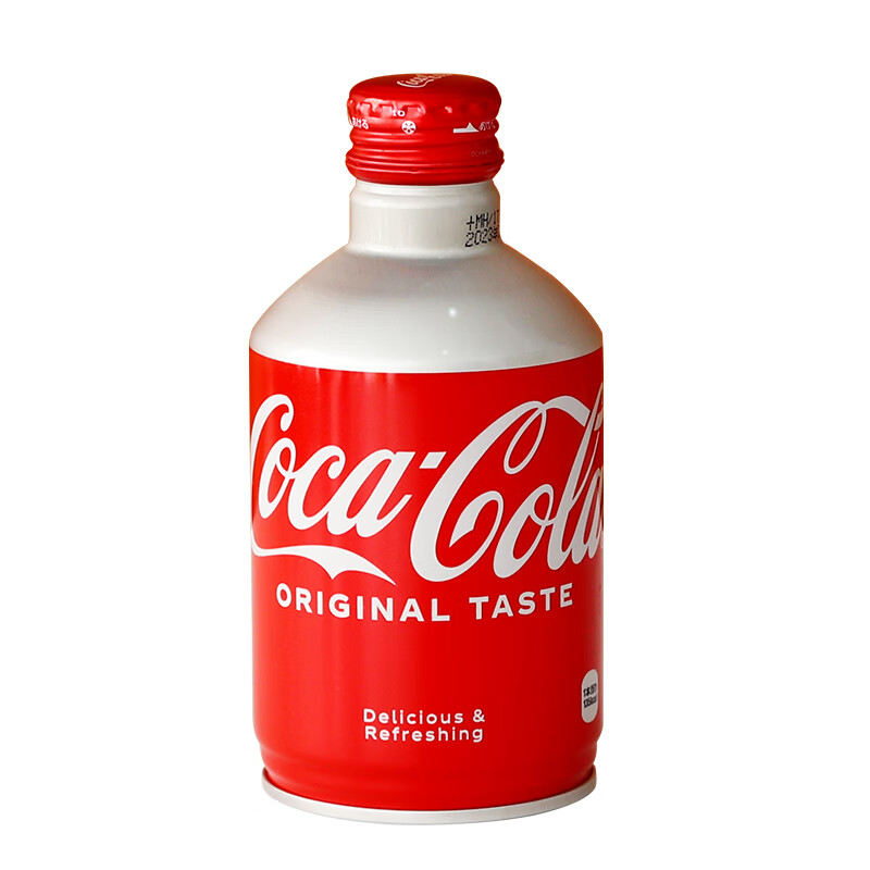可口可乐（coca cola）日本进口可口可乐碳酸饮料装网红子弹头可乐迷你铝罐300ml 1瓶装