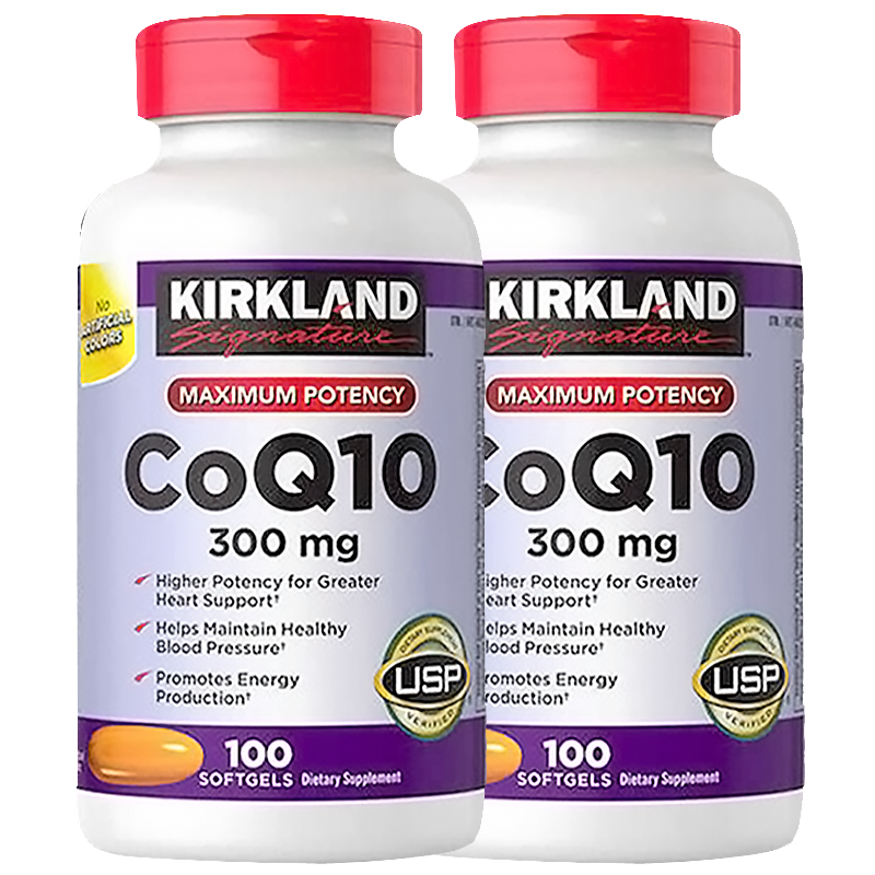 Kirkland柯克兰辅酶Q10高含量营养补充剂，调节三高神器！