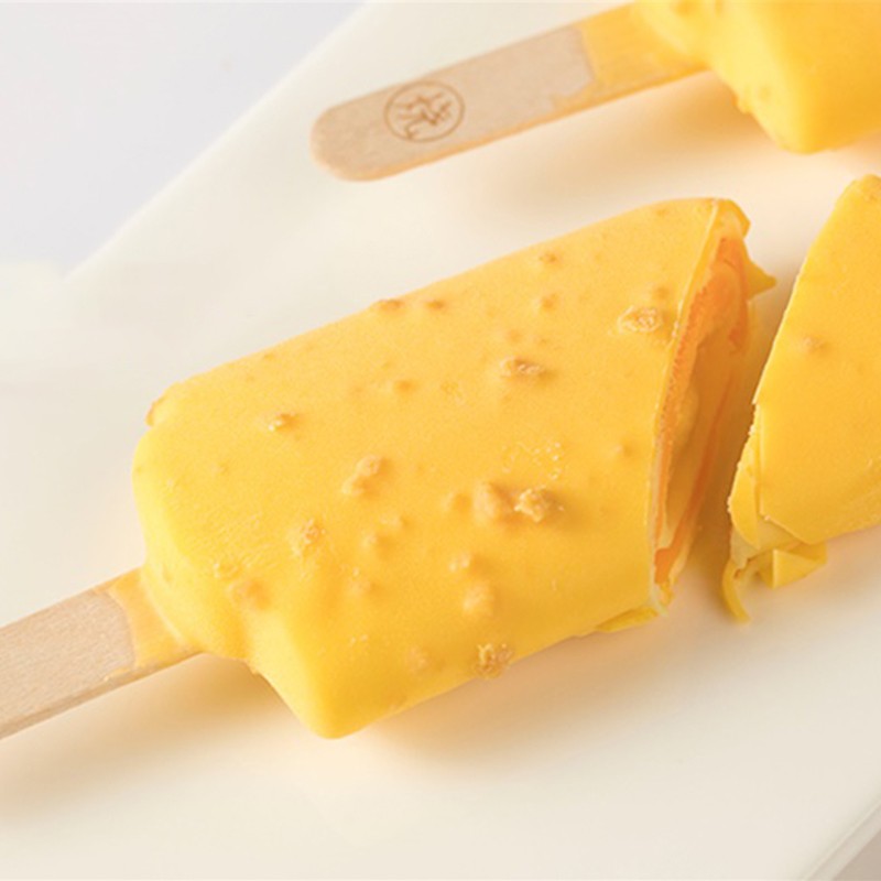 宏宝莱 千层榴莲冰淇淋雪糕榴莲风味冰激凌雪糕冷饮5支 千层榴莲5支