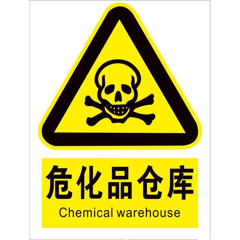 危险废物仓库标识危废品库门牌 危险品贮存间铝牌 易制毒制爆危险化学
