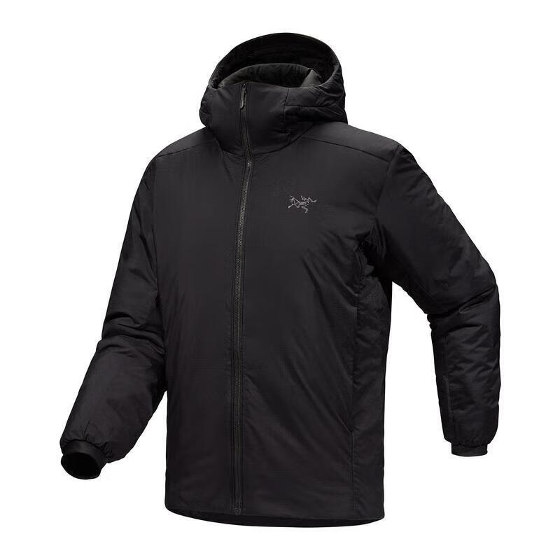 始祖鸟（ARC'TERYX）Atom Heavyweight男款连帽上衣保暖棉服夹克外套Black XL【特价】
