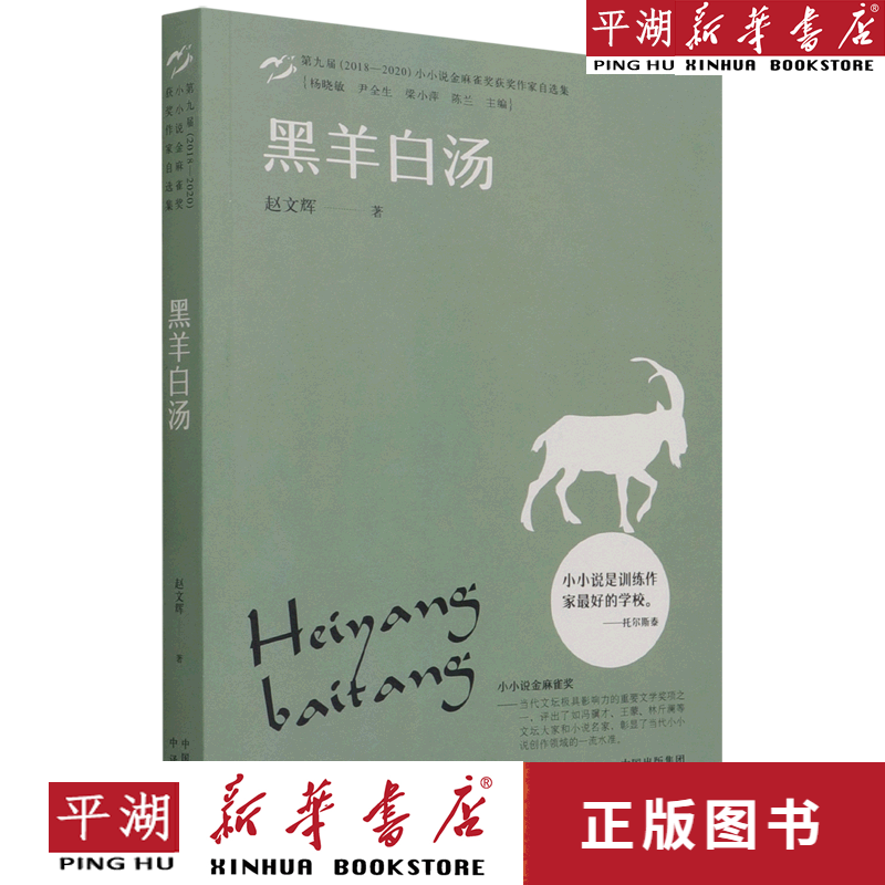【新华书店正版书籍】黑羊白汤(第九届2018-2020小小说金麻雀奖获奖