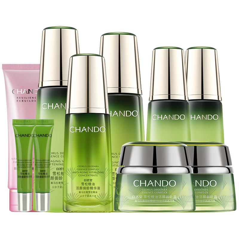 ���ڲ�������Ȼ�ã�CHANDO������Ʒ��װ ѩ�ɾ��ͻ������䵭���������»�ױƷ���� ��ѩ��3���ס����Һ+��+���� 387Ԫ