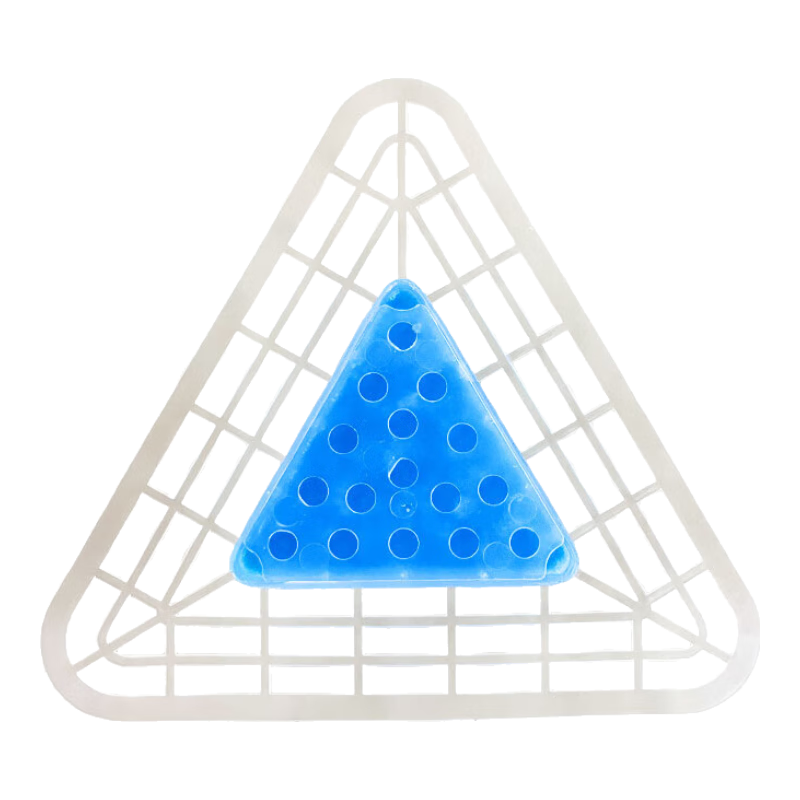春風(fēng)小便斗消臭劑20塊三角塊衛(wèi)生間男士小便池除臭芳香球過濾網(wǎng)防堵塞