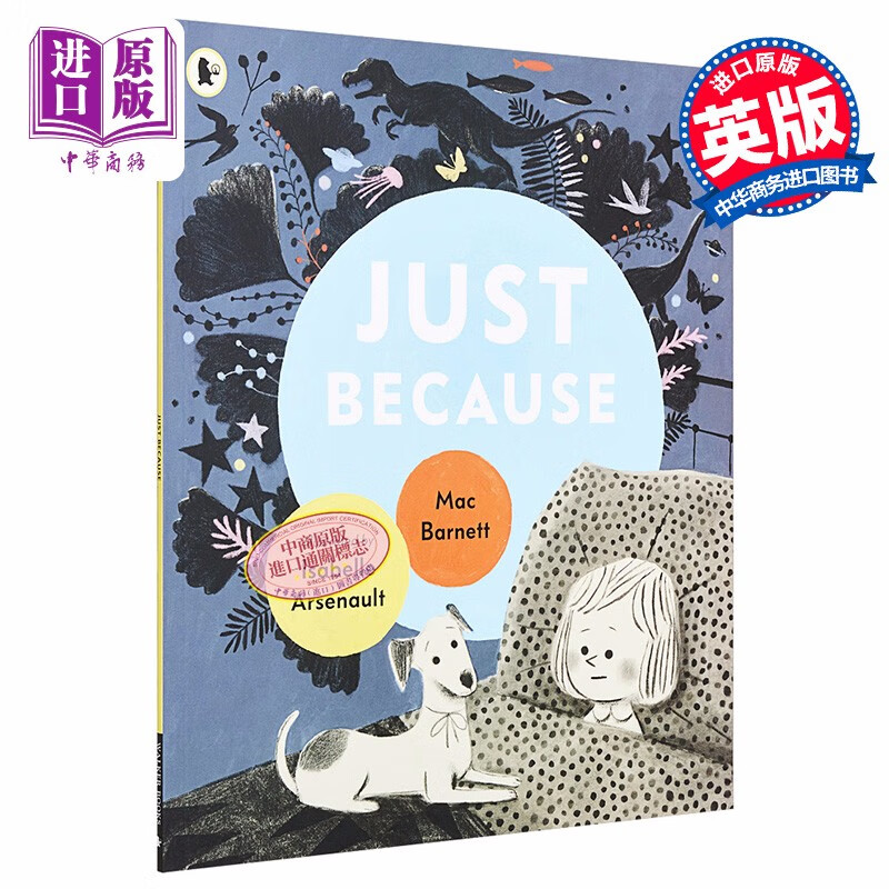 isabelle arsenault:just because 正因为是 英文原版 进口书 儿童