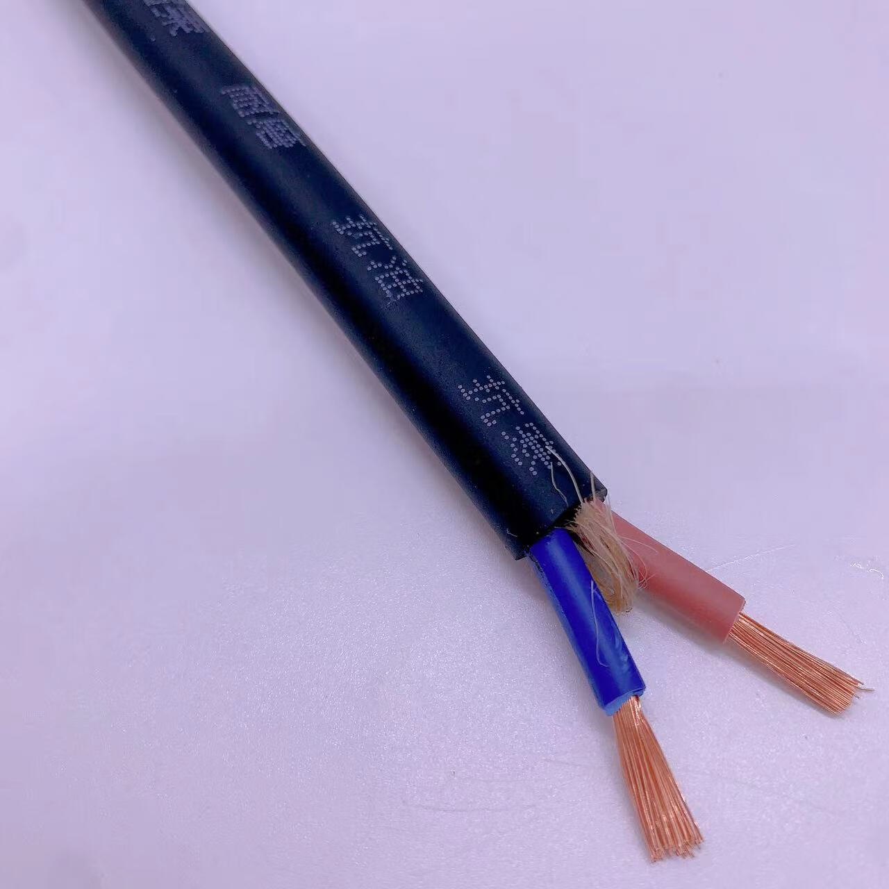 珠江电缆珠江电线电缆国标纯铜rvv2 3 4 5芯0.75 1.5 2.