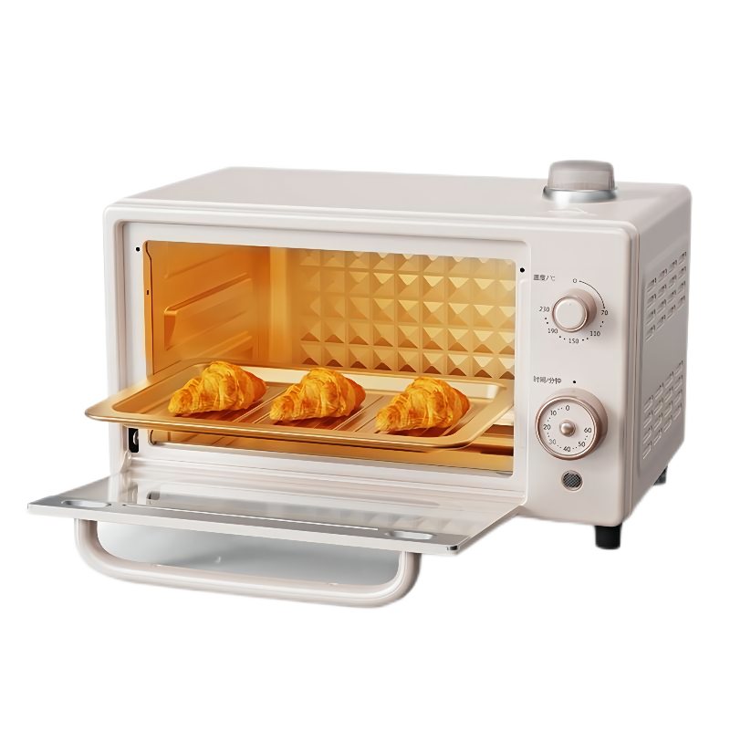 小熊（Bear）电烤箱家用多功能10L迷你容量S型发热管定时控温烤箱 DKX-F10L5
