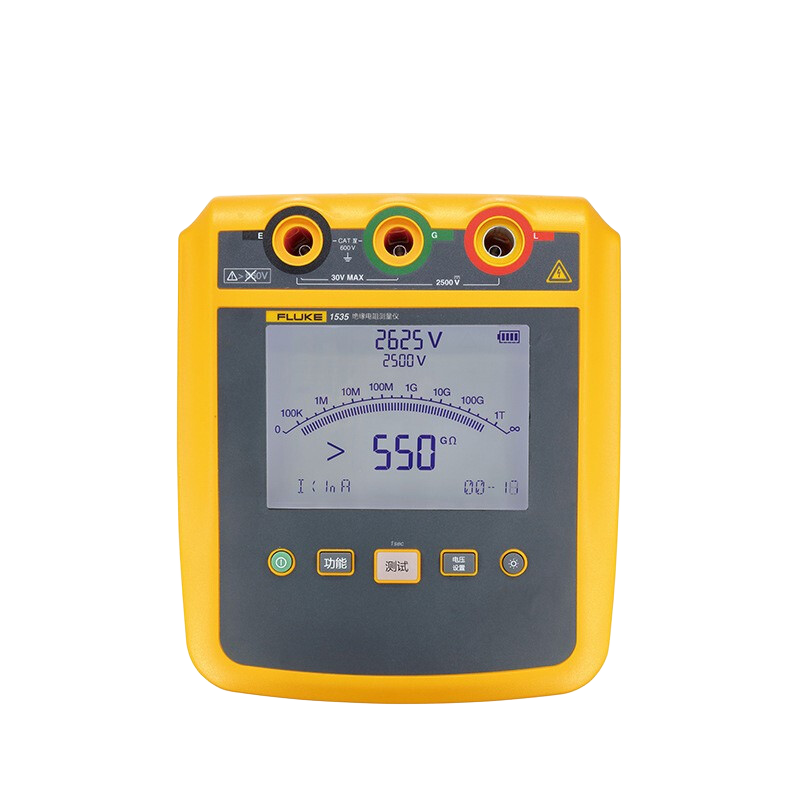 福祿克（FLUKE）數字式絕緣電阻測試儀高精度電子數字搖表 1537