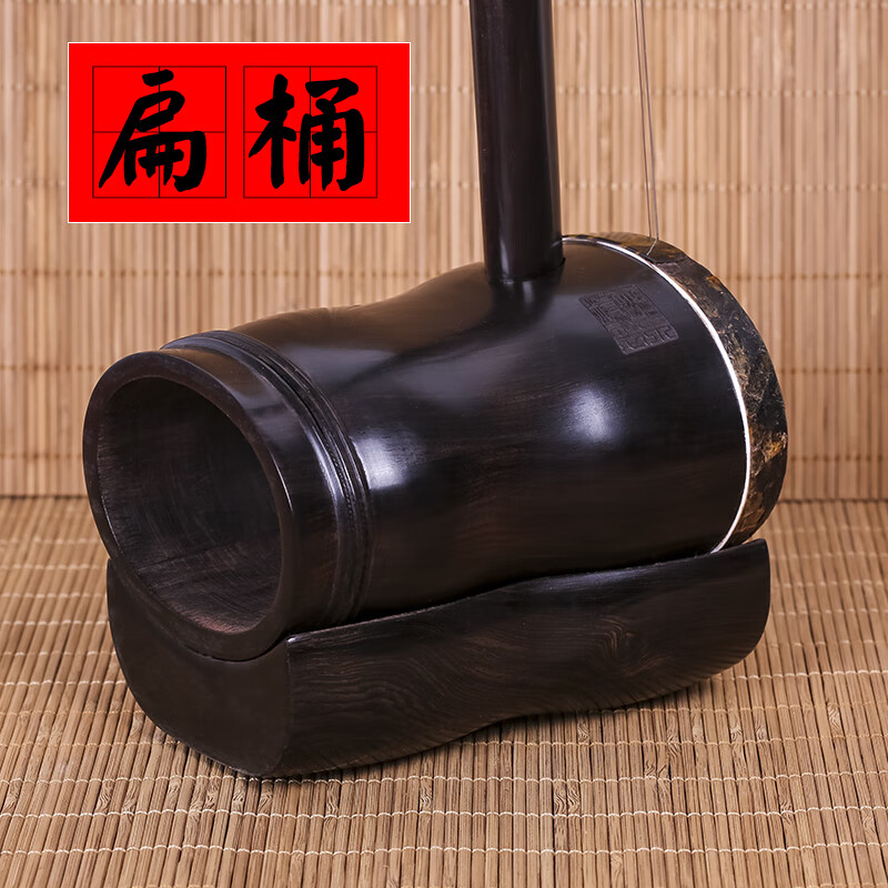 贤怀达锡胡锡剧二胡传统手工经典传承无锡梅村二胡之乡师傅制作 扁桶