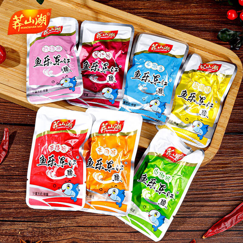 i湖南郴州特产莽山湖鱼乐东江香辣零食小鱼仔麻辣毛毛鱼批发鱼干 散装混合口味1000g 超划算2斤