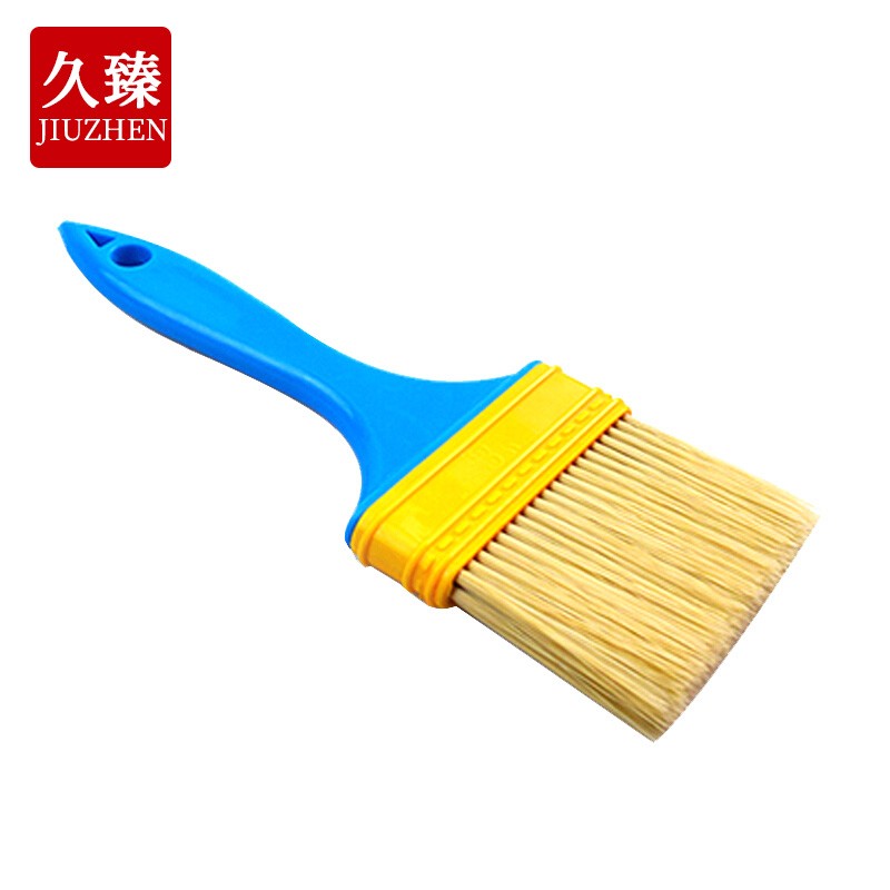 久臻 油漆刷植毛刷塑料油漆刷毛刷烧烤刷酱料刷墙装修涂刷 3寸机植