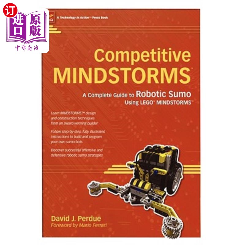 海外直订competitive mindstorms: a complete guide to robotic sumo