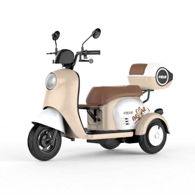 飛鴿電動(dòng)三輪車(chē)小型家用女士老年人電三輪代步電動(dòng)車(chē)接送孩子電瓶車(chē) 【標(biāo)準(zhǔn)版】48V裸車(chē)無(wú)電池充電器