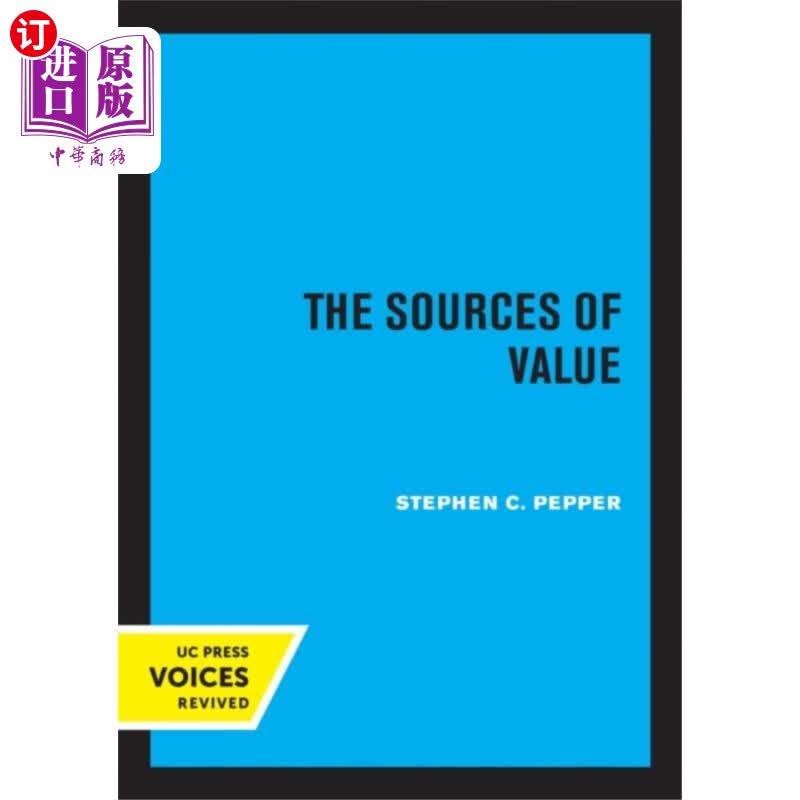 海外直订Sources of Value 价值来源