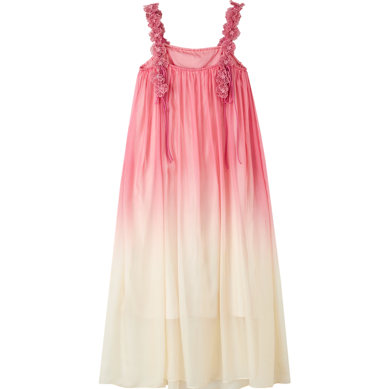 �����ɡ�����������Ʈ�ݷ�������ѩ�ĵ���ɳ̲ȹ���廨��A������ȹ 194Ԫ