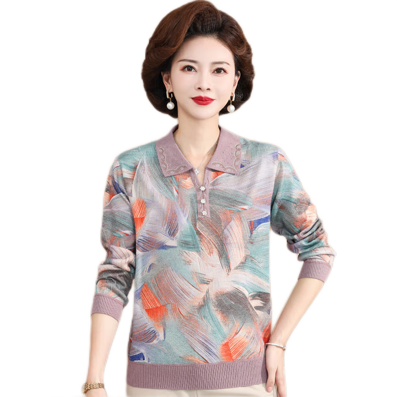 俞兆林新中式馬甲女款媽媽裝春秋季棉襖夾棉國(guó)風(fēng)中老年坎肩背心外穿馬夾 黑色 2XL 105-120斤左右