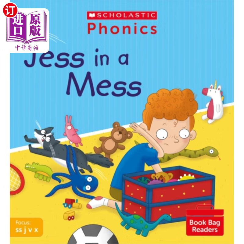 海外直订jess in a mess (set 3) 杰西一团糟(第三集)