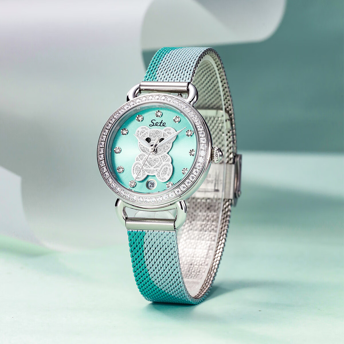 tide)手表女小ck抱抱熊生日礼物送女友生送老婆女士手表十大品牌手表