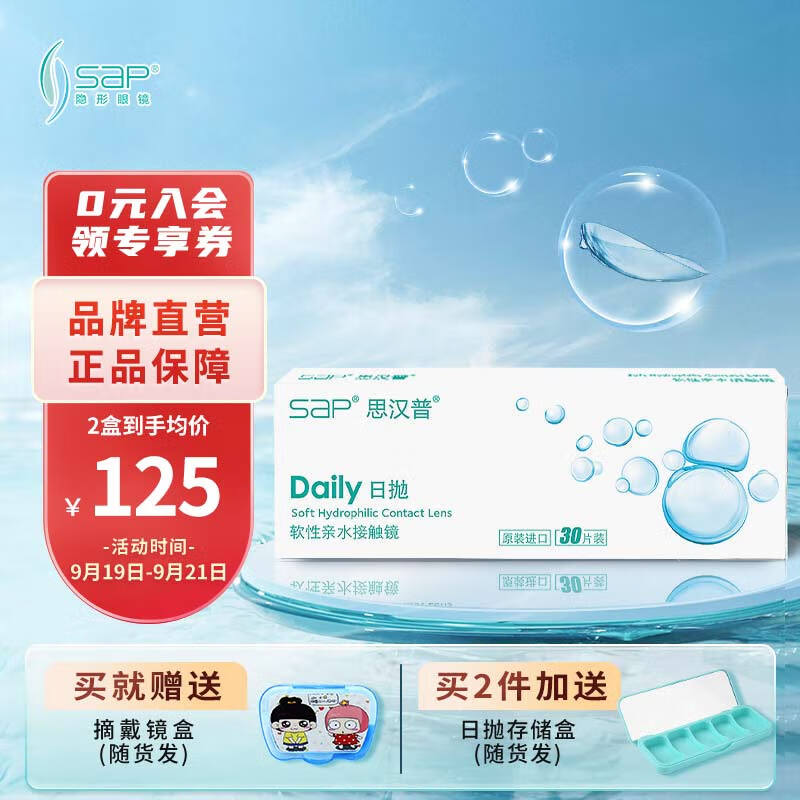 透明隐形眼镜价格走势和销量趋势分析