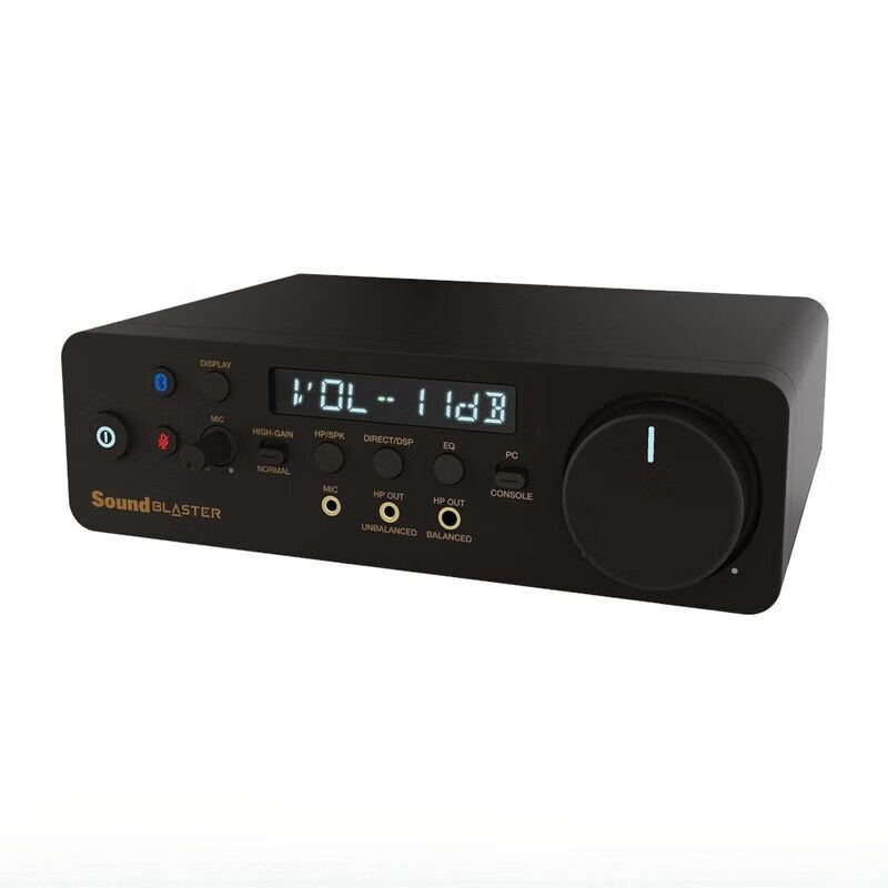 创新（Creative）Sound Blaster X5高分辨率双DAC外部USB声卡适合发烧友 黑色