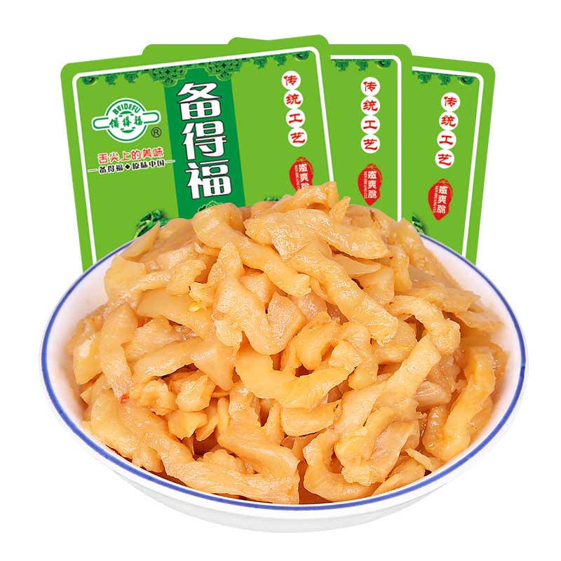 备得福航空休闲萝卜干小包装 18克*10袋