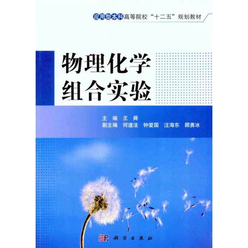物理化学组合实验 王舜 主编 书籍