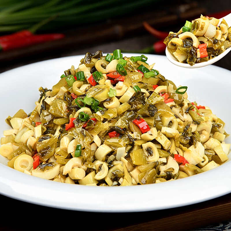 聪厨酸菜小笋238g笋蔬菜半成品下饭菜炒制即食