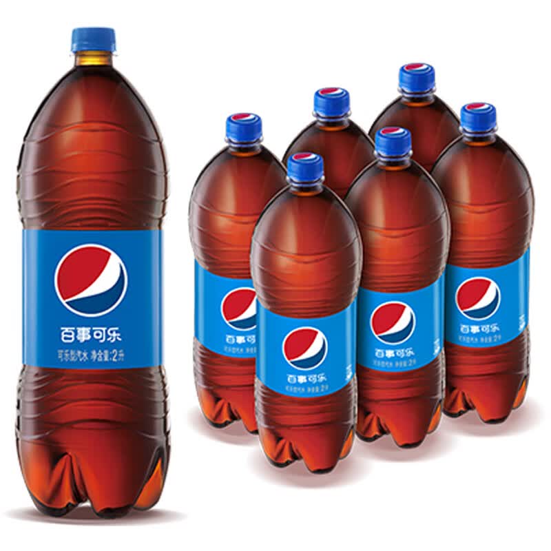 百事可乐 Pepsi 碳酸饮料整箱 2L*6瓶 (新老包装随机发货) 百事出品高性价比高么？
