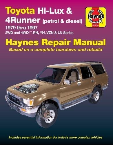 预订 Toyota Hi Lux 2WD & 4WD/4 Runner (79 - 97) Haynes Repair Manual