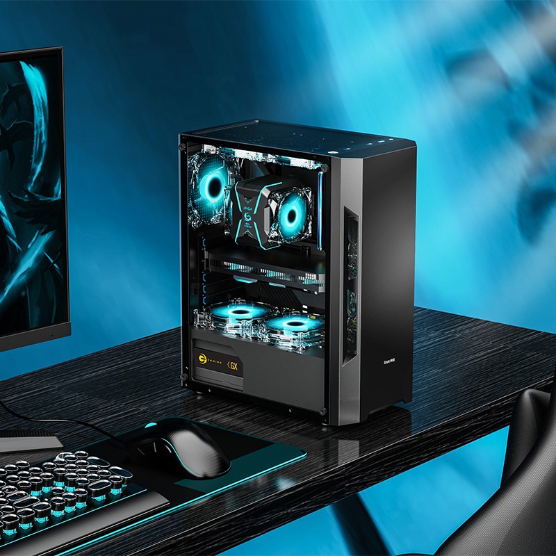 长城(great wall)本色k-13电脑游戏机箱(atx主板/240水冷位/u3/亚克力