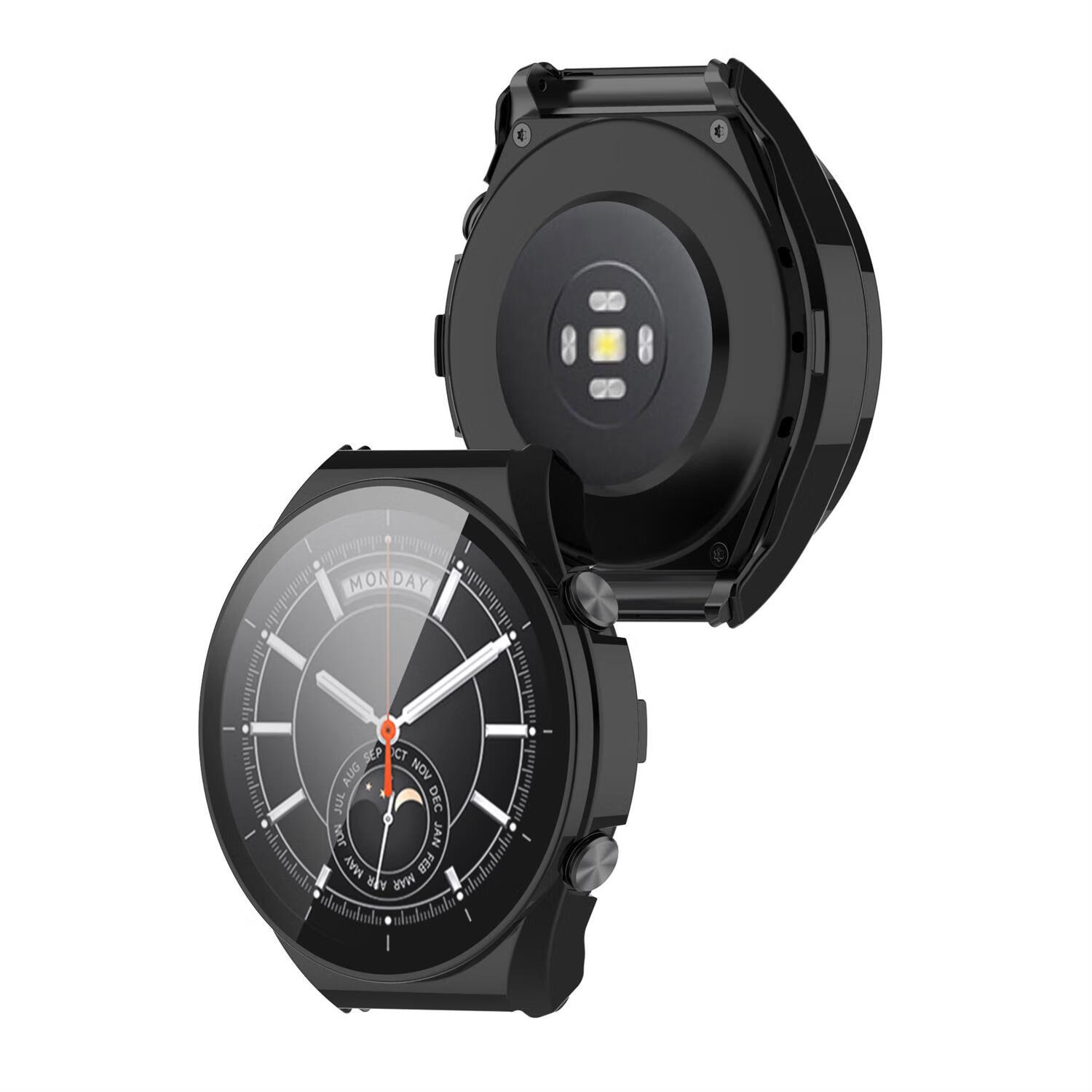 珠佩丽适用小米手表s2保护套小米手表watchs2表壳s1手表保护壳s1pro