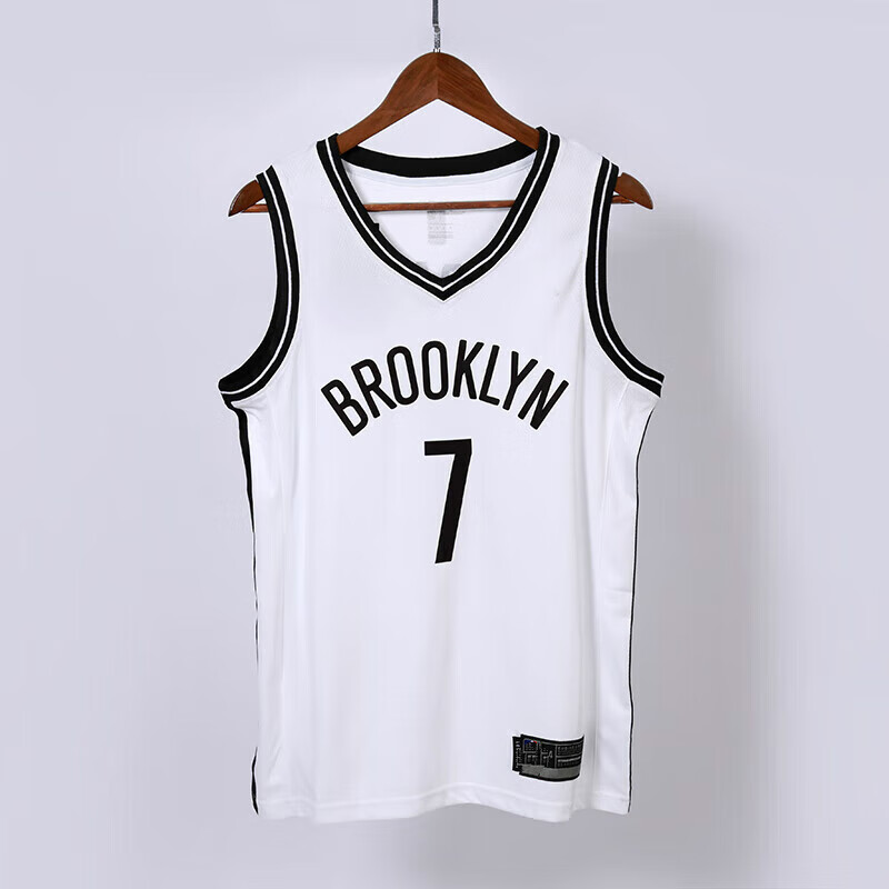 茸耀篮网队7号杜兰特球衣11号球衣套装男女短袖t恤背心潮流 7号杜兰特