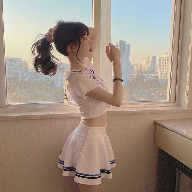 罗马圣仕jk制服水手服女性感学生制服水手服女内衣jk学生装校服小胸