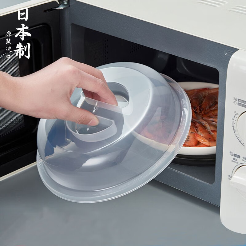 家の物语（KATEI STORY）日本进口微波炉专用加热盖防溅防油碗盖家用热饭菜罩冰箱保鲜盖子 食品级保温盖*1个装