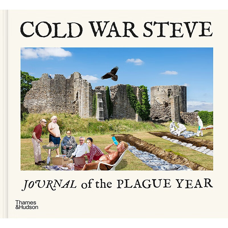 预订英文原版 Cold War Steve Journal of The Plague Year冷战史蒂夫瘟疫年杂志 Thames and Hudson拼贴画鉴赏艺术书籍红色