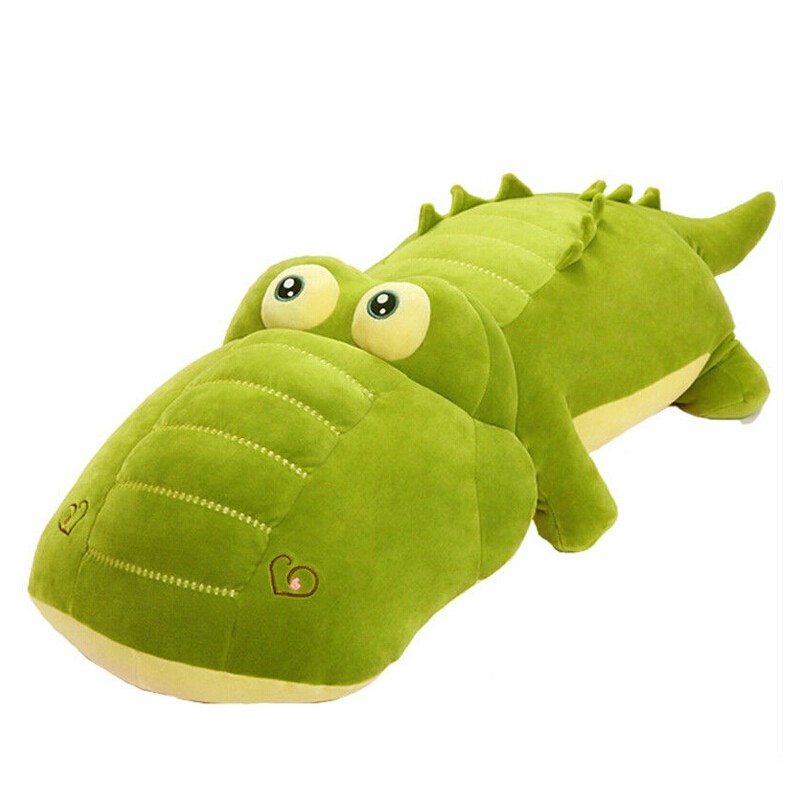 ZAK!毛绒玩具软体鳄鱼可爱玩偶公仔生日礼物布娃娃大号长条午睡抱枕靠垫 85cm