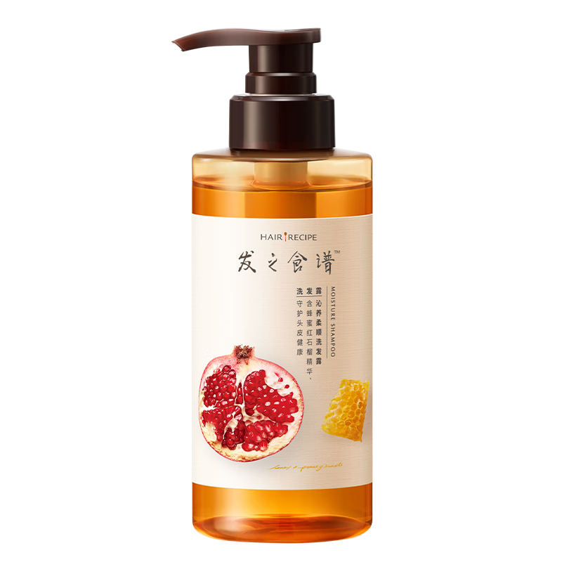 HairRecipe蜂蜜红石榴沁养柔顺洗发水价格走势及评测推荐|京东洗发水最低价查询平台