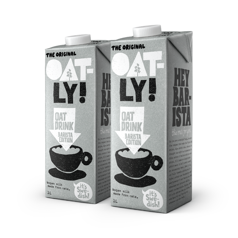 OATLY噢麦力 咖啡大师燕麦奶咖啡伴侣植物蛋白进口饮料 【咖啡大师】1L*2
