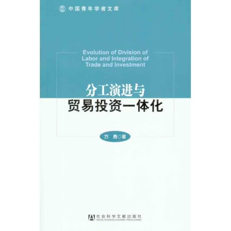 分工演进与贸易投资一体化 方勇 书籍