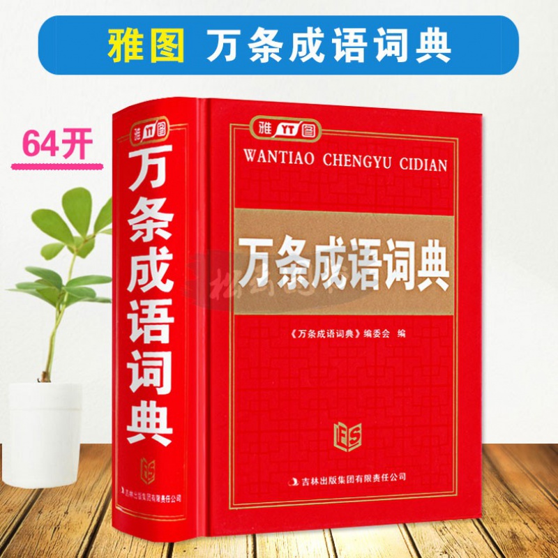雅图辞书万条成语词典 中小学生万条成语字典 学生学习工具书 64开