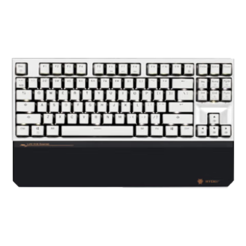 Hyeku 黑峡谷 X3 Pro 87键 2.4G蓝牙 多模无线机械键盘 黑森林慕斯 凯华BOX玫瑰红轴 单光
