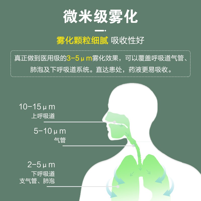 康尚(Konsung)雾化器408D医用级儿童成人适用