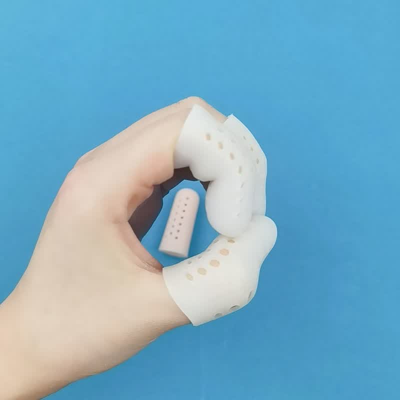 大拇指保护套硅胶指套受伤护指透气手指写字耐磨防痛防干裂保湿软化