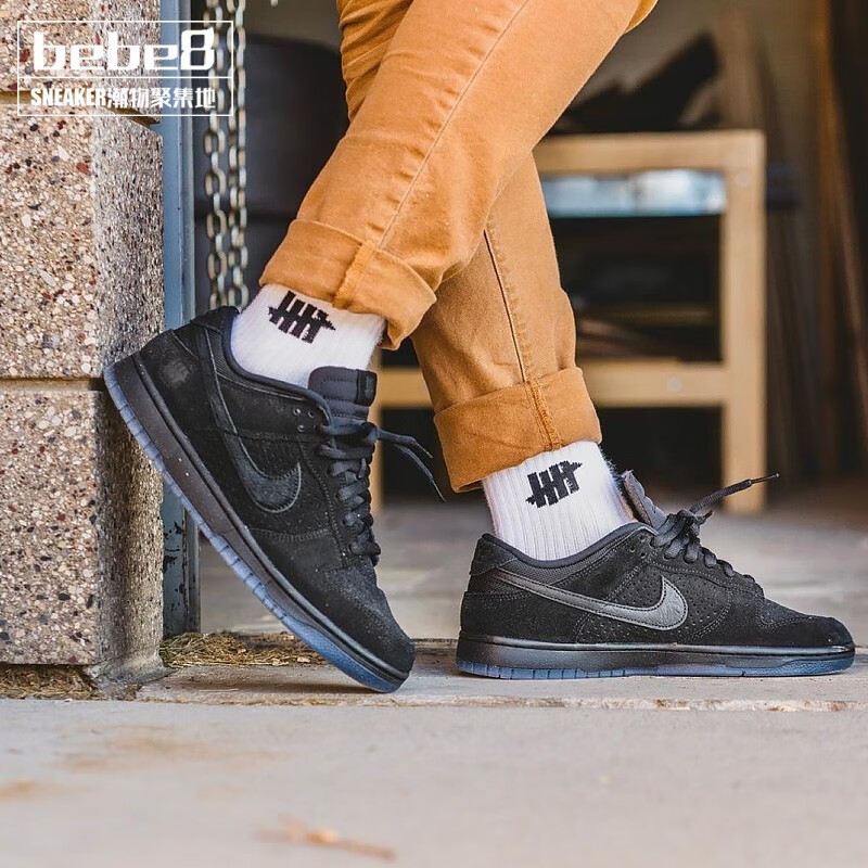 耐克【严选好物】男女鞋undefeated x nike dunk low 低帮休闲滑板鞋
