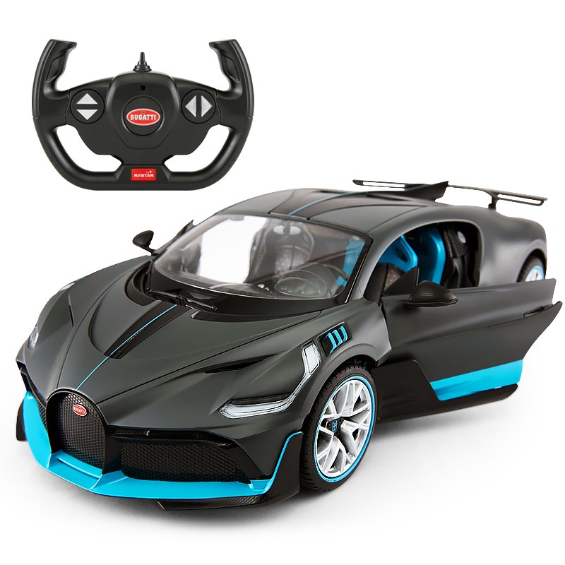 星辉(Rastar)遥控车 男孩儿童玩具车 1:14 布加迪Divo USB充电电池可开门跑车模型  98060图片