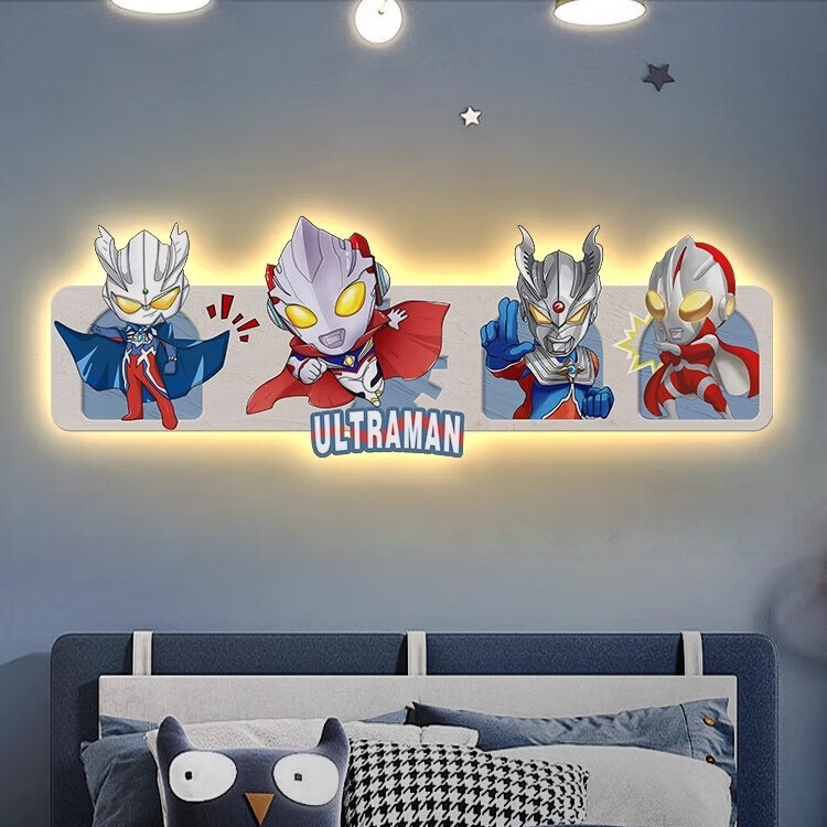 ��������������ͯ����ͷװ�λ��к����ҷ�����ǽ��һ����ͷ��¿�ڵƻ� B-�������޿�����UV���� 120*40cmLED��ֱ��+ң��+����230.3Ԫ