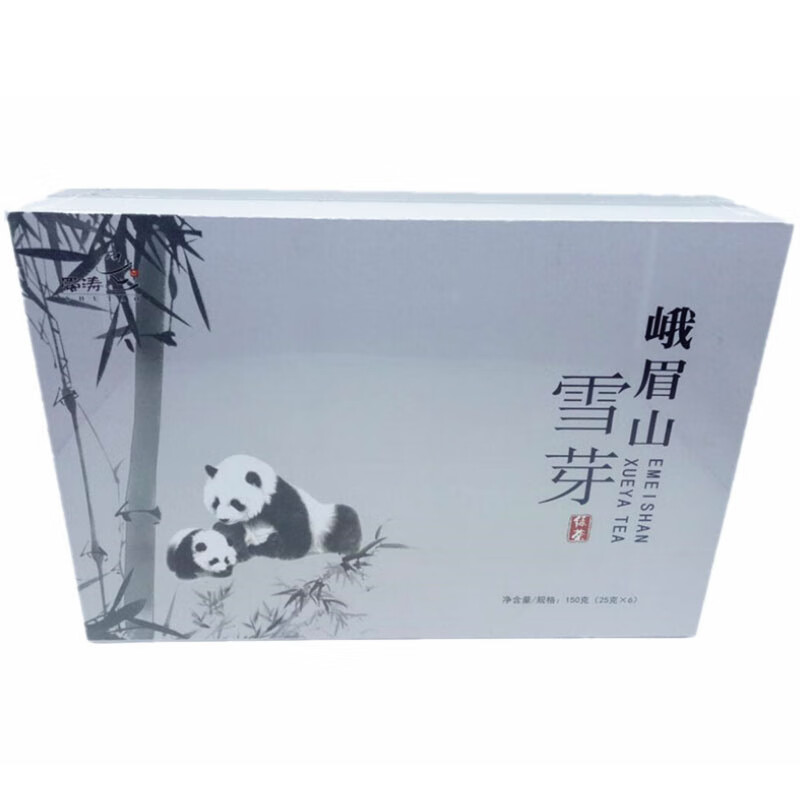 蜀涛蜀涛四川茶叶礼盒峨眉山雪芽200g绿茶成都茶叶礼盒毛峰绿茶叶盒装
