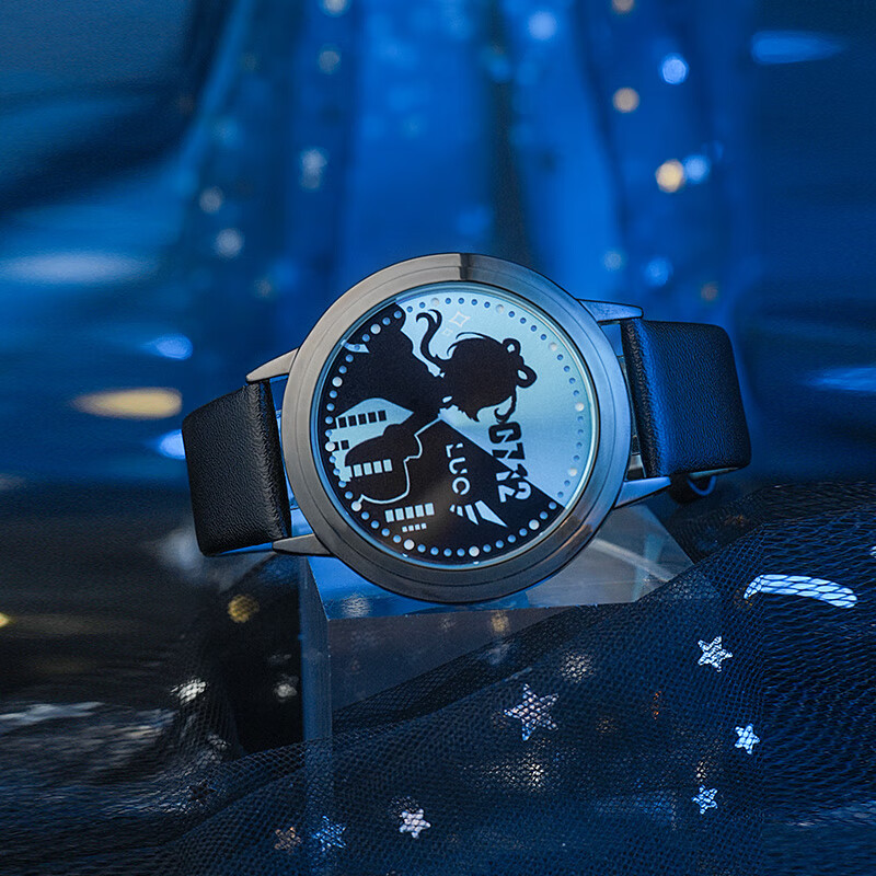 幸运石洛天依官方联名手表V家Vsinger二次元国动漫周边LED触屏电子手表 洛天依LED手表 官方联名